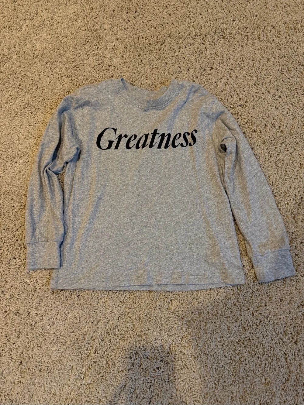 J. Crew Crewcuts Heather Gray Long Sleeve Tee with 